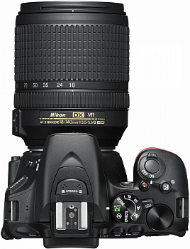 Зеркальный фотоаппарат Nikon D5600 Kit 18-140 VR, черный