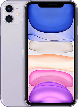 Смартфон Apple iPhone 11 Фиолетовый / 64 ГБ 